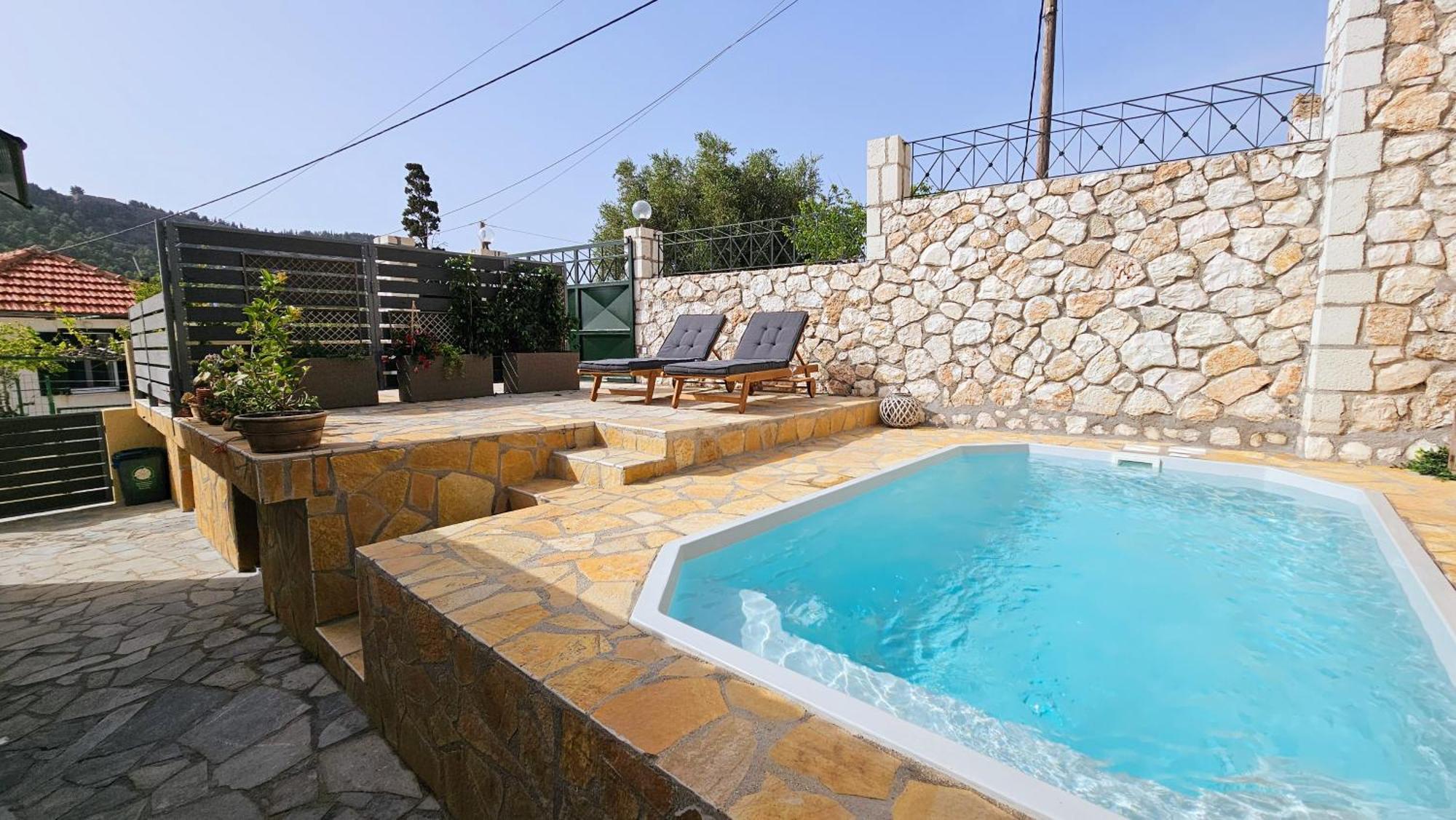 Villa Apoplous With Pool Άσσος Εξωτερικό φωτογραφία