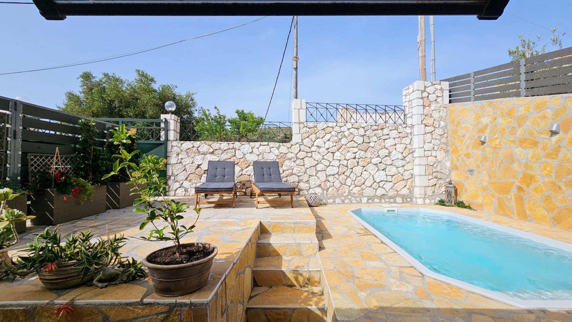 Villa Apoplous With Pool Άσσος Εξωτερικό φωτογραφία