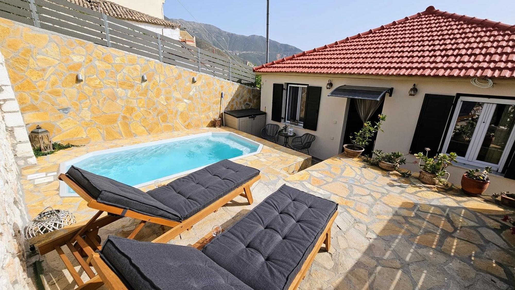 Villa Apoplous With Pool Άσσος Εξωτερικό φωτογραφία